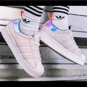 NWT Adidas Superstar Plateau Women’s Shoes